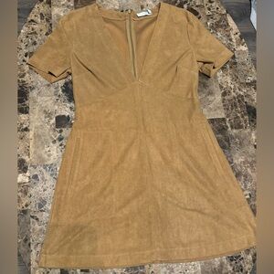 Lush Suede Dress // Size Small